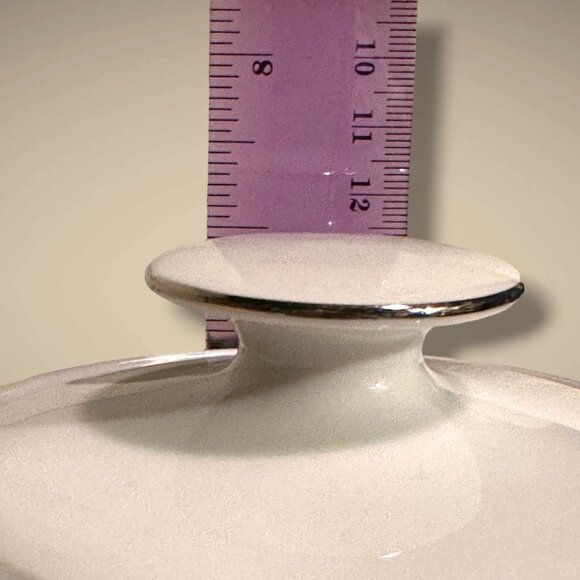 Johann Haviland Forever Spring Sugar Bowl With Lid Porcelain Dual Handles White/ - Picture 5 of 8